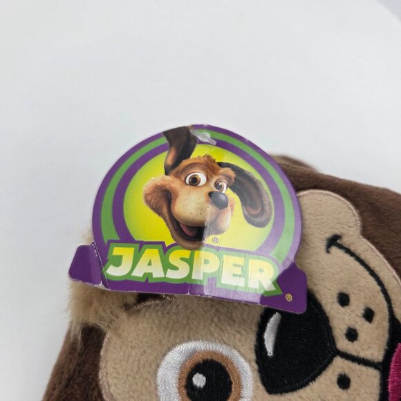 Chuck E Cheese Square Stackable Cube Plush Jasper NWT 4" - Picture 7 of 7